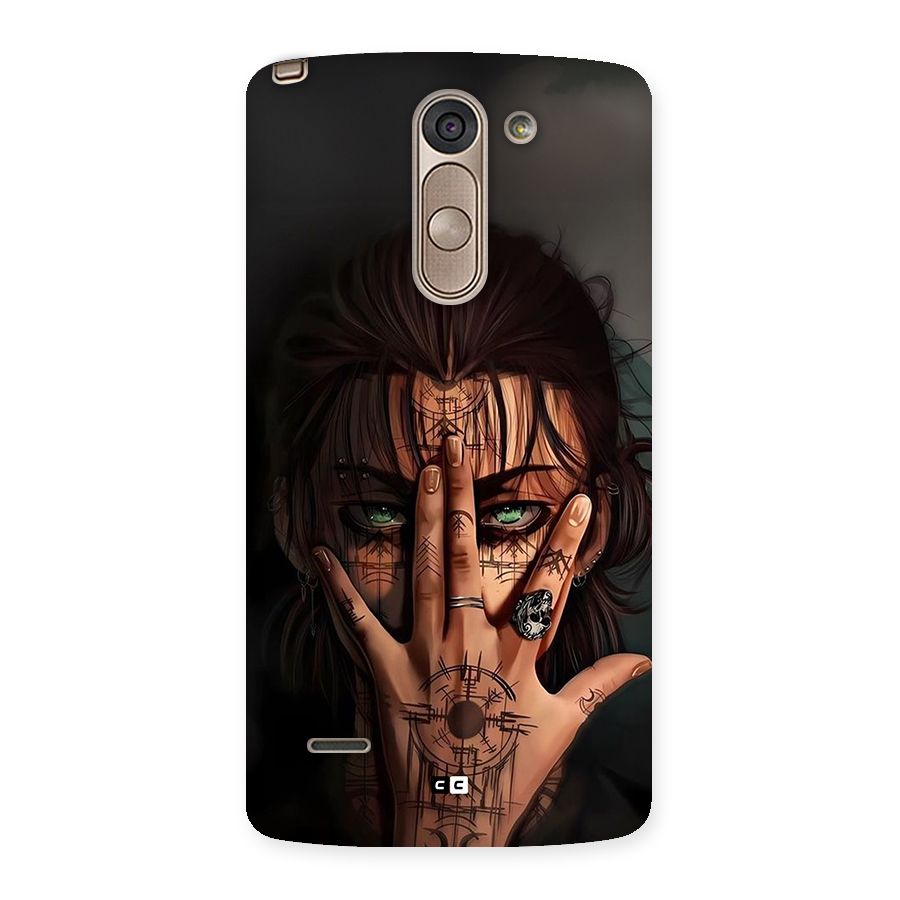 Eren Yeager Illustration Back Case for LG G3 Stylus