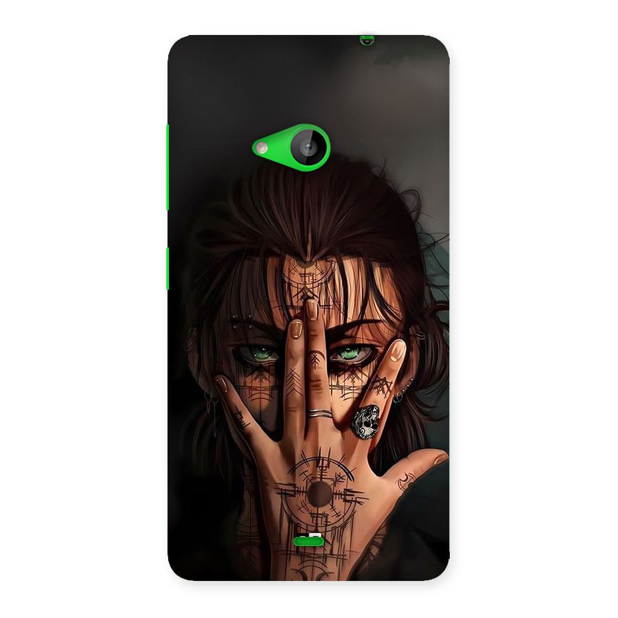 Eren Yeager Illustration Back Case for Lumia 535