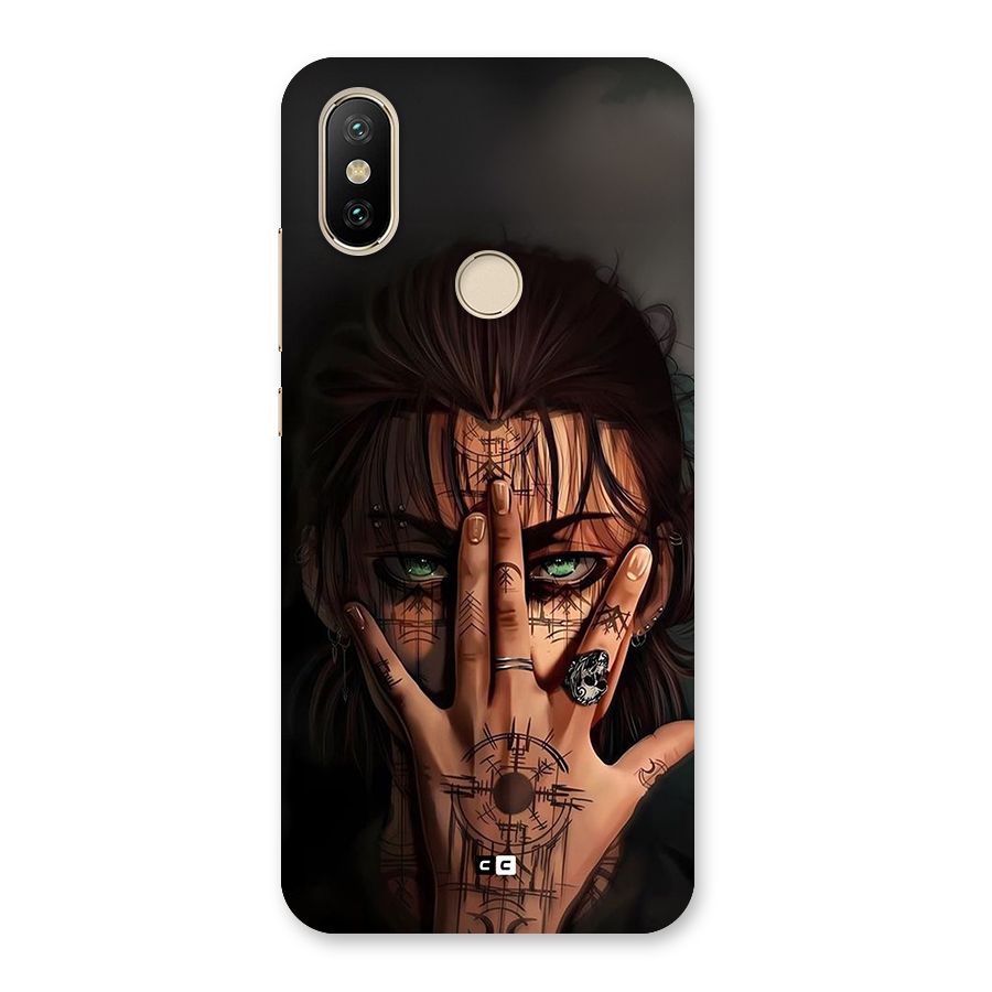 Eren Yeager Illustration Back Case for Mi A2