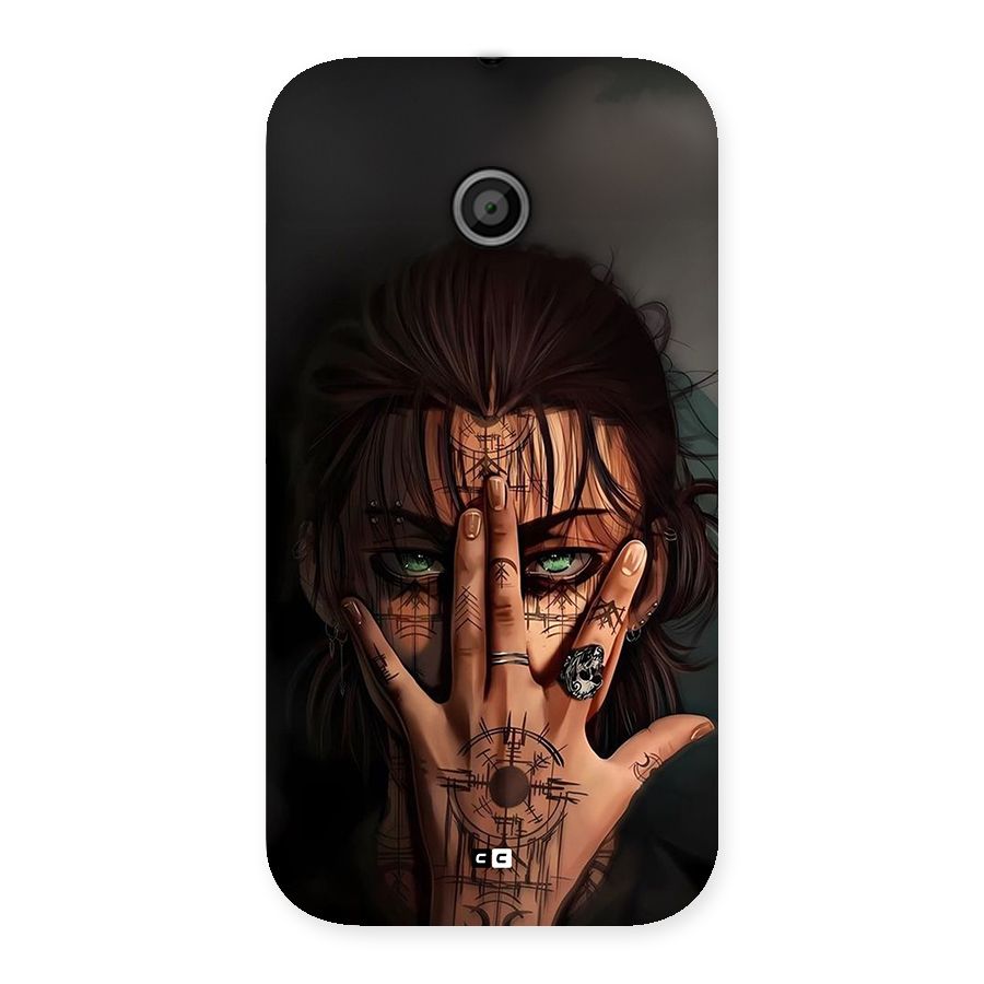 Eren Yeager Illustration Back Case for Moto E