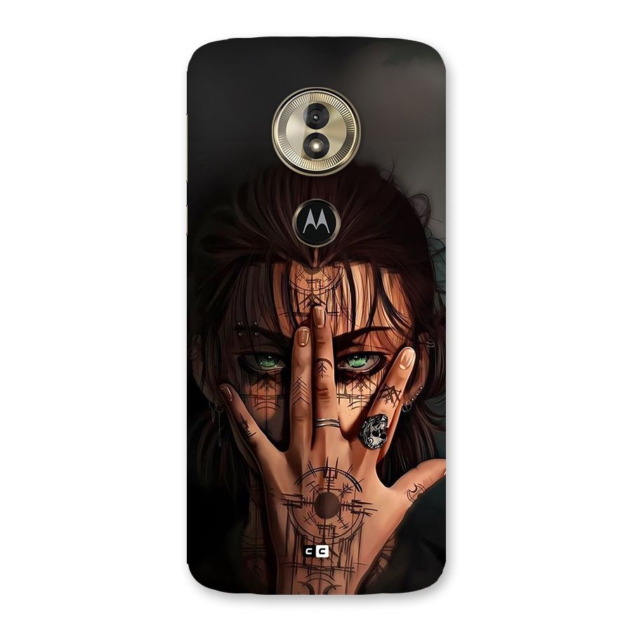 Eren Yeager Illustration Back Case for Moto G6 Play