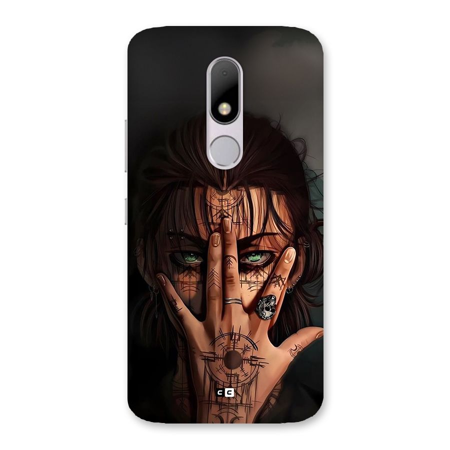 Eren Yeager Illustration Back Case for Moto M