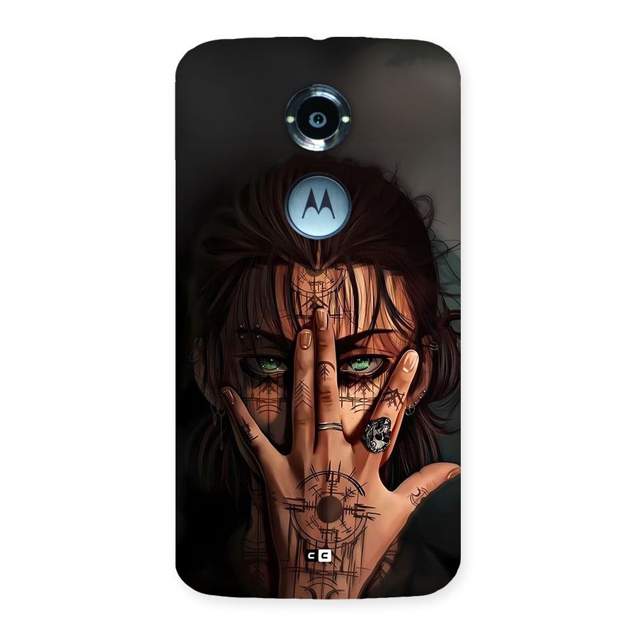 Eren Yeager Illustration Back Case for Moto X2