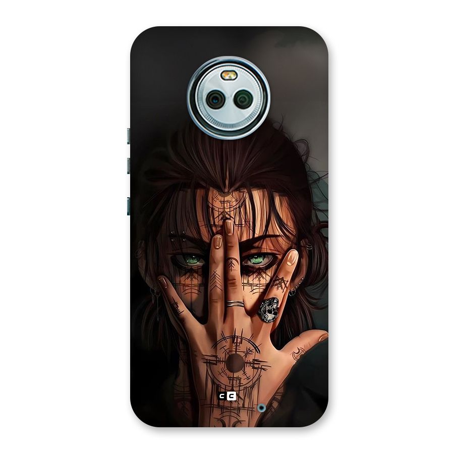 Eren Yeager Illustration Back Case for Moto X4