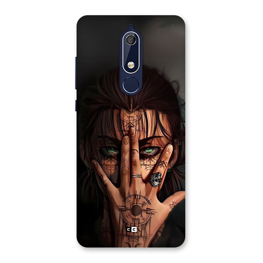 Eren Yeager Illustration Back Case for Nokia 5.1