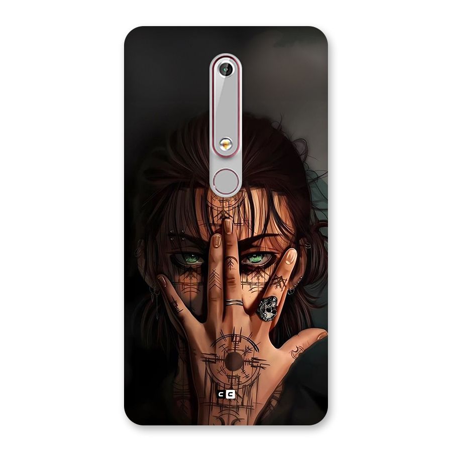 Eren Yeager Illustration Back Case for Nokia 6.1