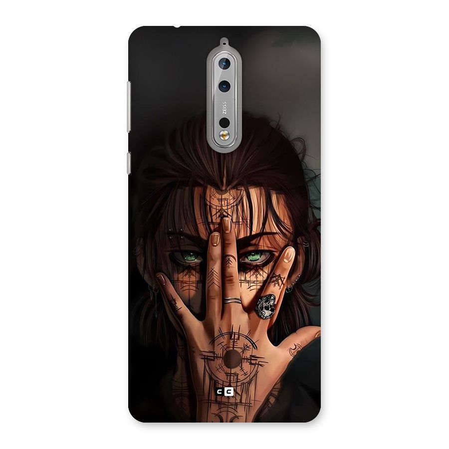 Eren Yeager Illustration Back Case for Nokia 8