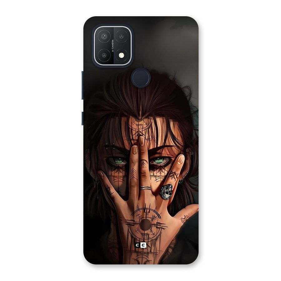 Eren Yeager Illustration Back Case for Oppo A15