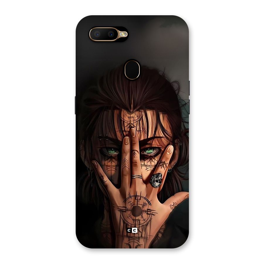 Eren Yeager Illustration Back Case for Oppo A5s