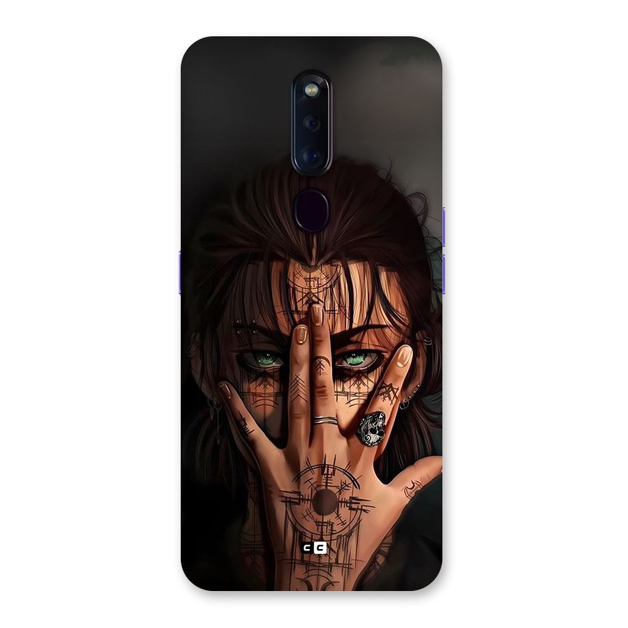 Eren Yeager Illustration Back Case for Oppo F11 Pro