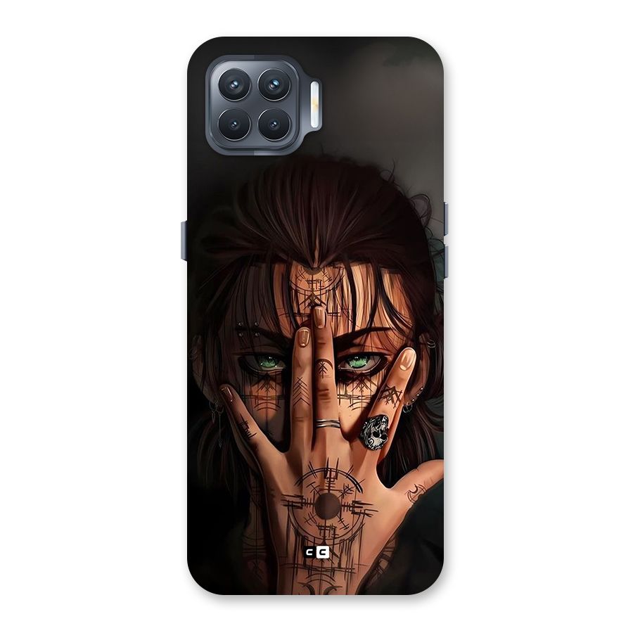 Eren Yeager Illustration Back Case for Oppo F17 Pro