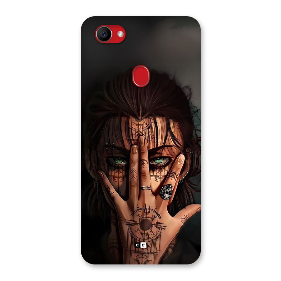 Eren Yeager Illustration Back Case for Oppo F7
