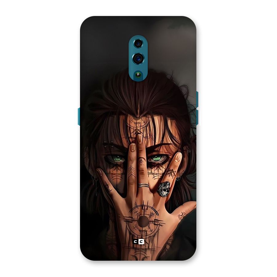 Eren Yeager Illustration Back Case for Oppo Reno