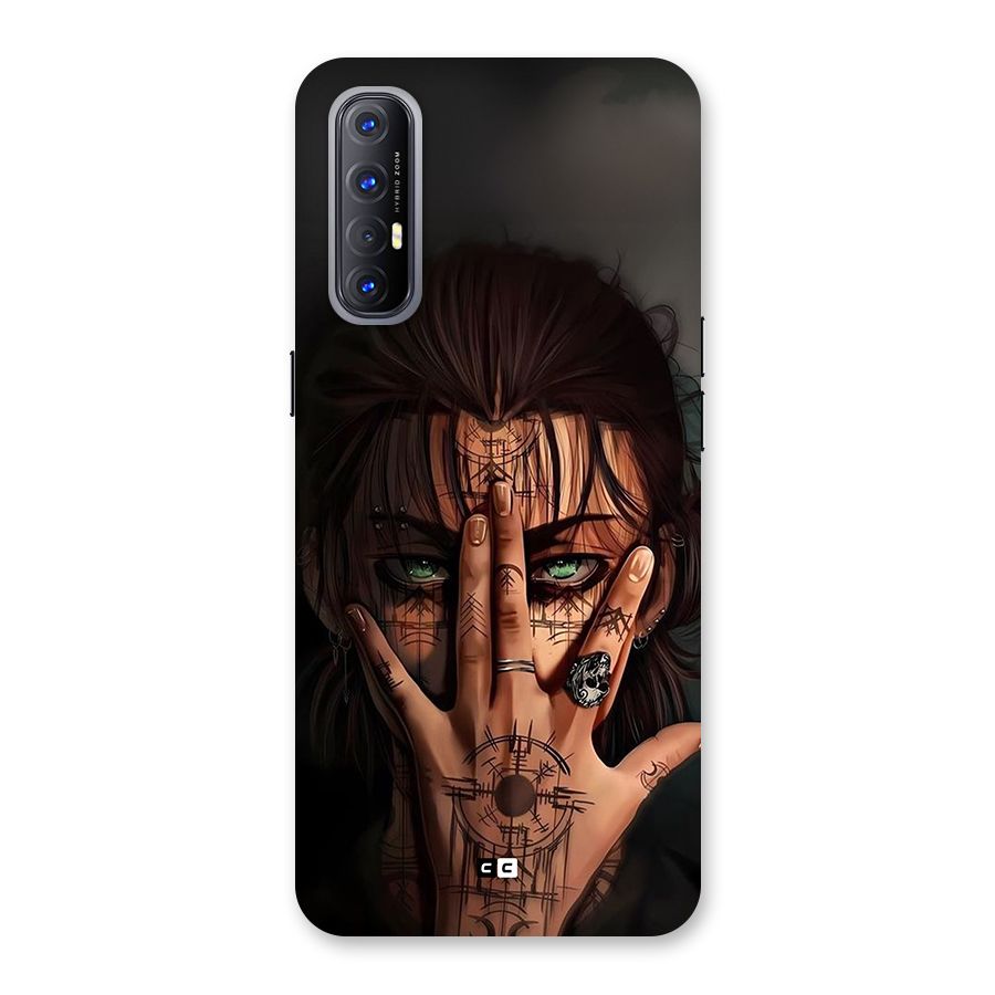 Eren Yeager Illustration Back Case for Oppo Reno3 Pro