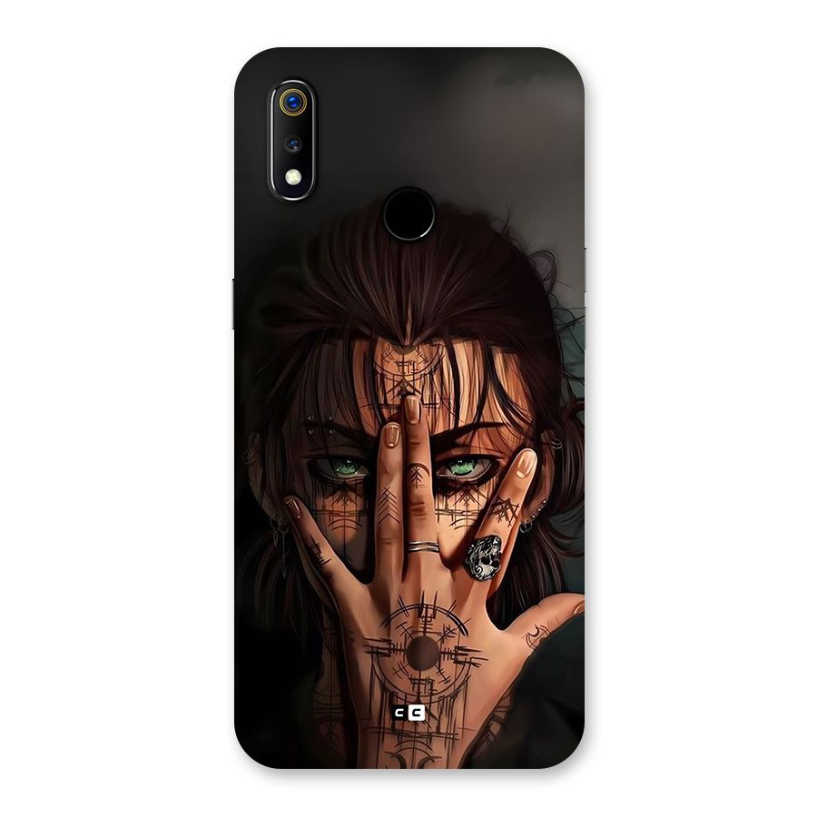 Eren Yeager Illustration Back Case for Realme 3