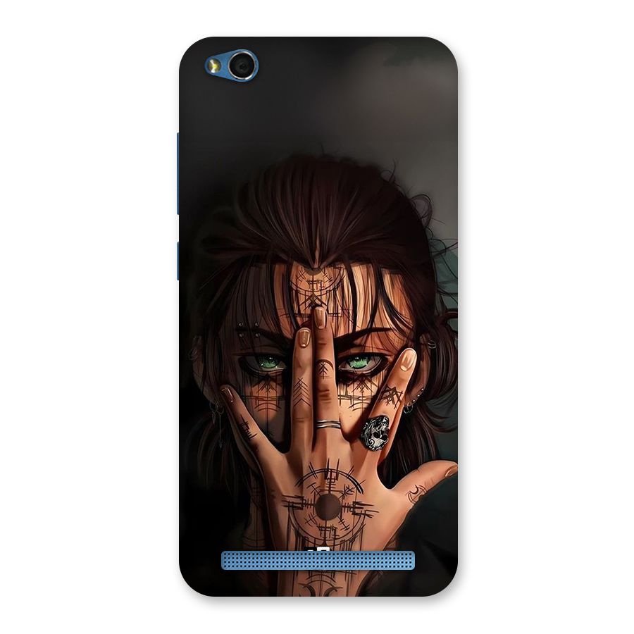 Eren Yeager Illustration Back Case for Redmi 5A