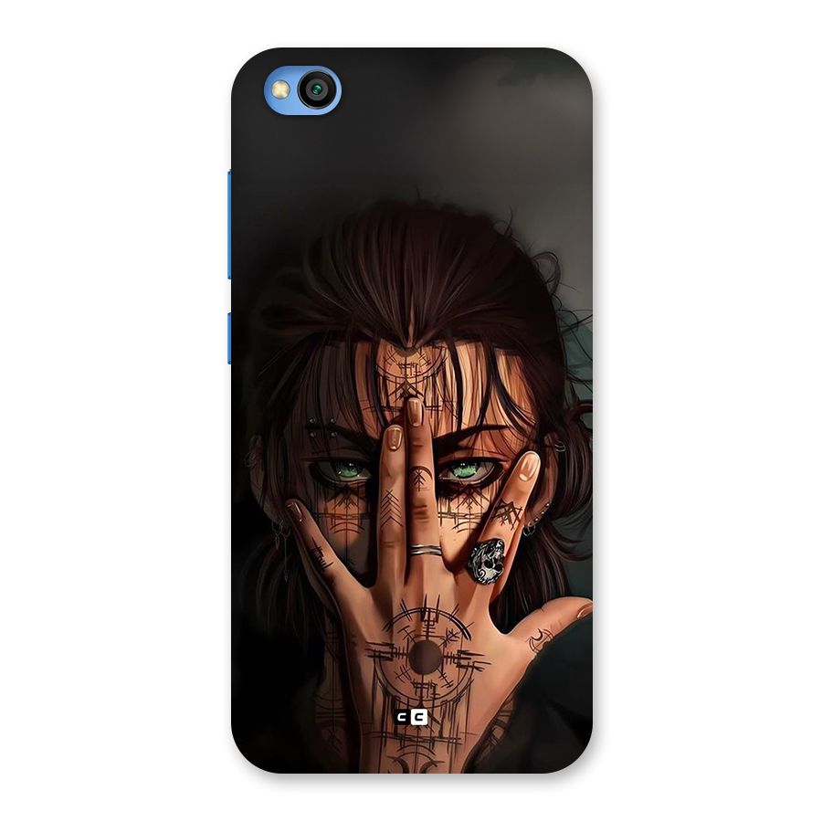 Eren Yeager Illustration Back Case for Redmi Go