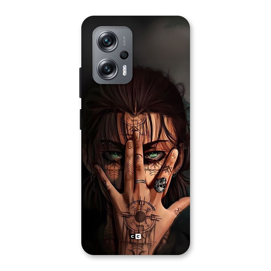 Eren Yeager Illustration Back Case for Redmi K50i