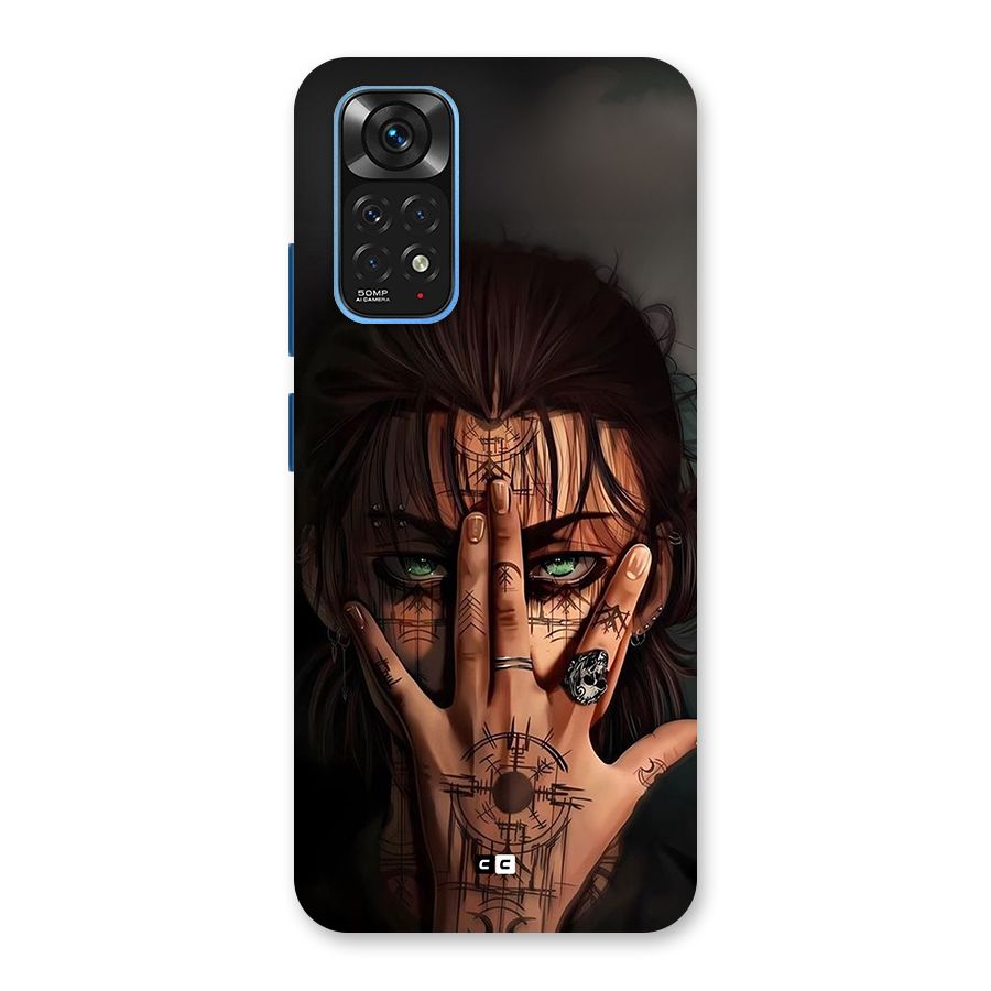 Eren Yeager Illustration Back Case for Redmi Note 11S