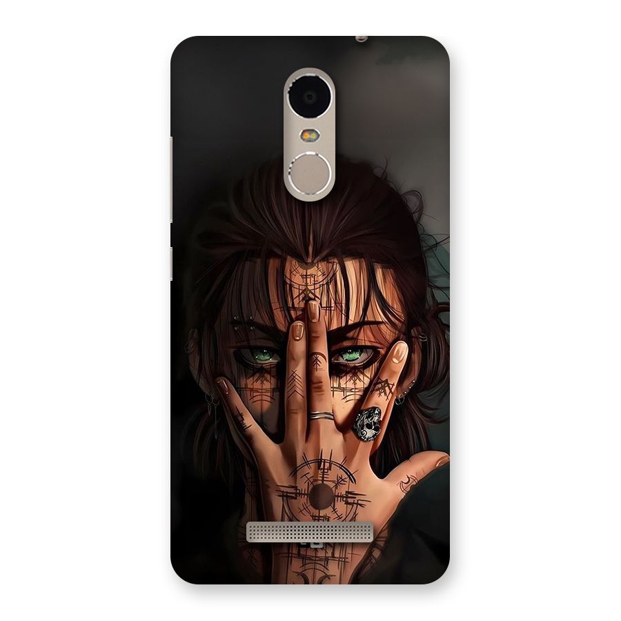 Eren Yeager Illustration Back Case for Redmi Note 3