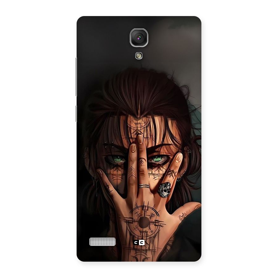 Eren Yeager Illustration Back Case for Redmi Note Prime