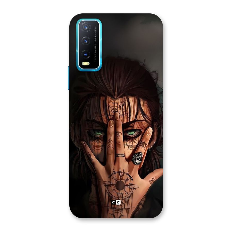 Eren Yeager Illustration Back Case for Vivo Y20G