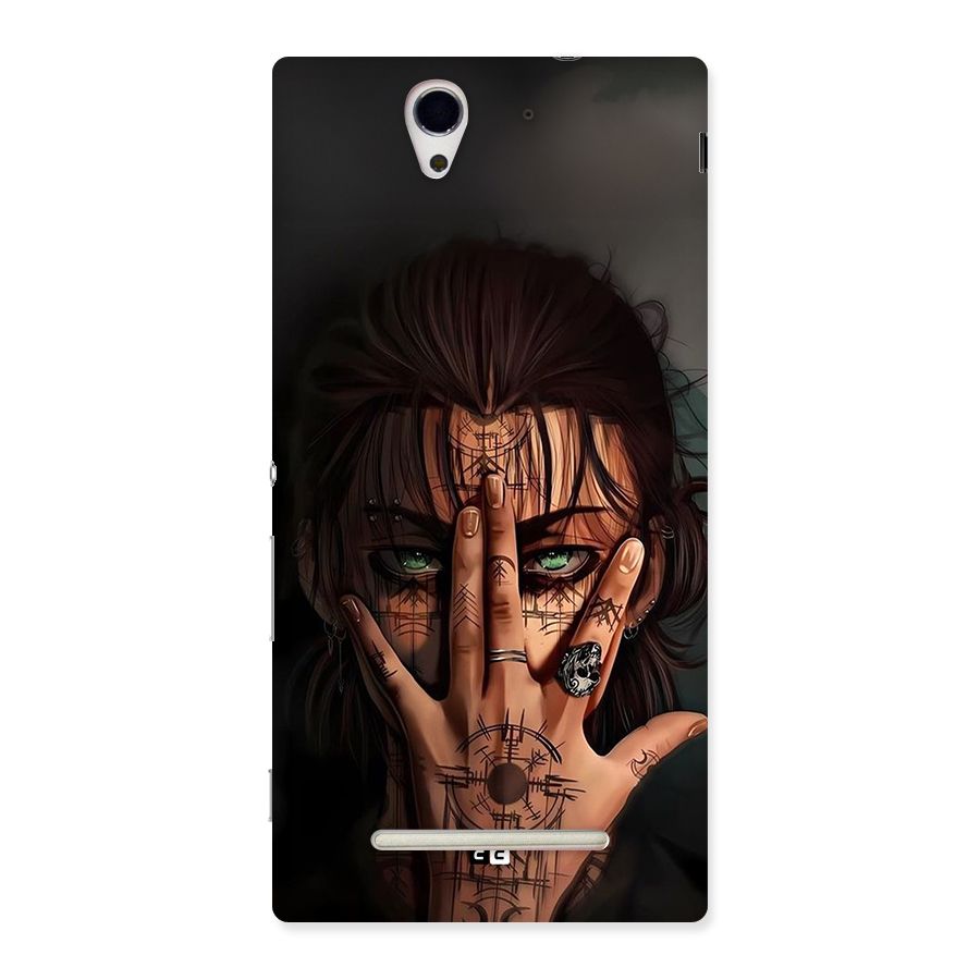 Eren Yeager Illustration Back Case for Xperia C3