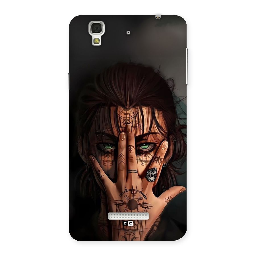 Eren Yeager Illustration Back Case for YU Yureka Plus