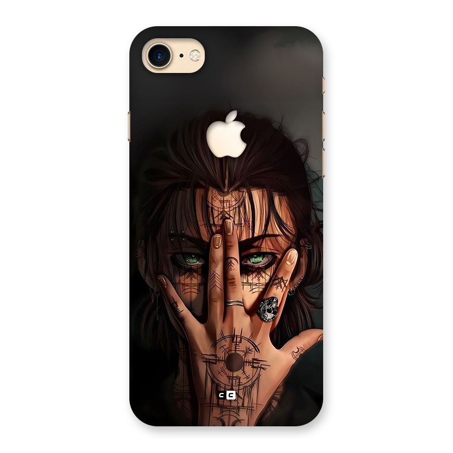 Eren Yeager Illustration Back Case for iPhone 7 Apple Cut