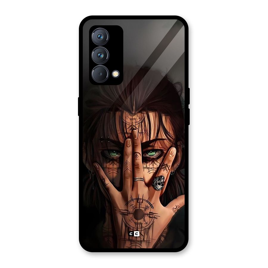 Eren Yeager Illustration Glass Back Case for Realme GT Master Edition