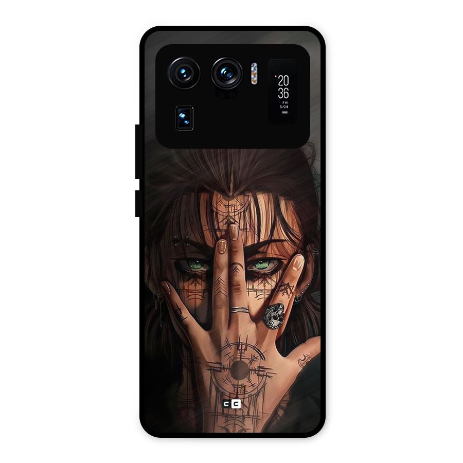 Eren Yeager Illustration Metal Back Case for Mi 11 Ultra