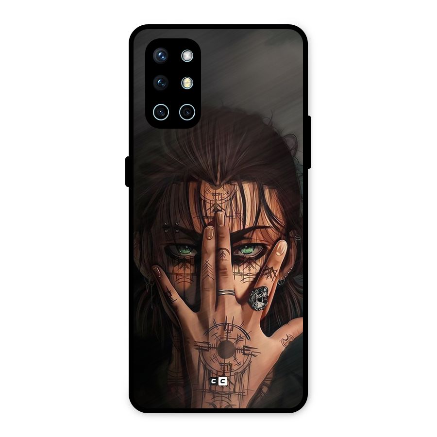 Eren Yeager Illustration Metal Back Case for OnePlus 9R