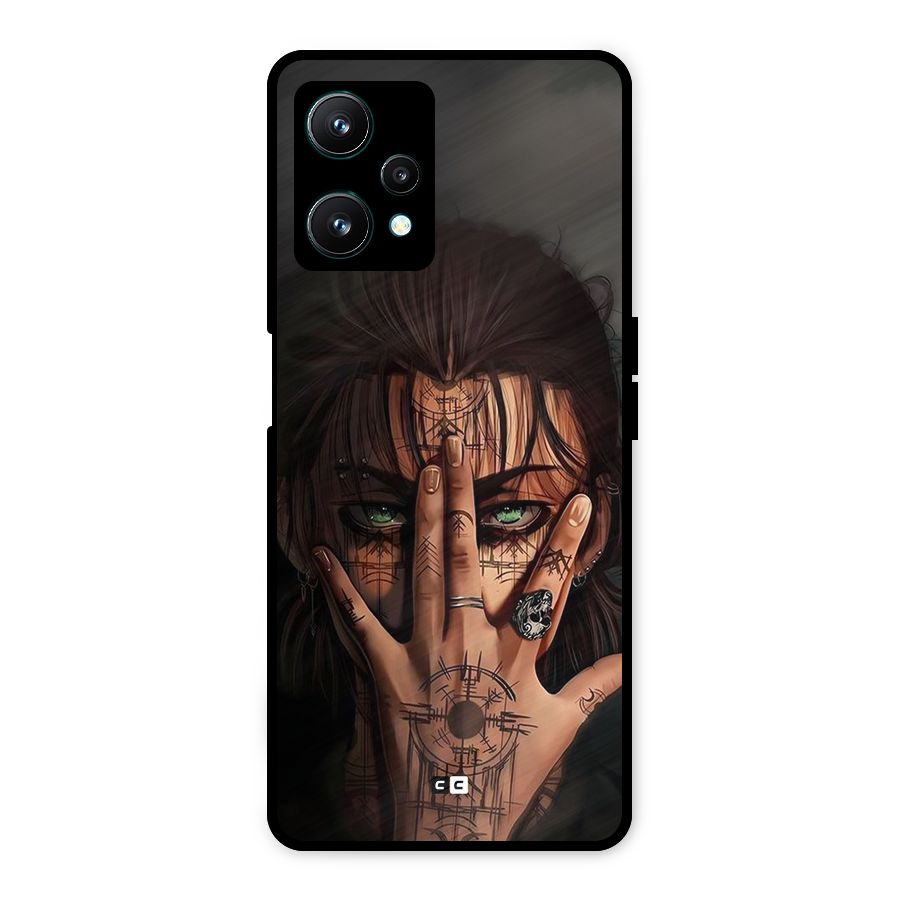 Eren Yeager Illustration Metal Back Case for Realme 9 Pro 5G