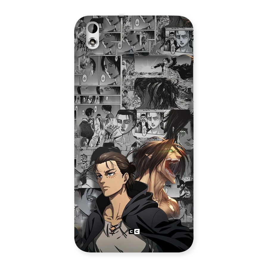 Eren Yeager Manga Back Case for Desire 816g