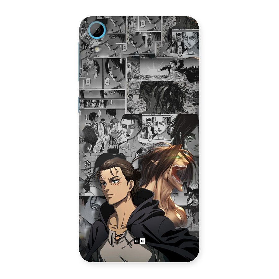 Eren Yeager Manga Back Case for Desire 826