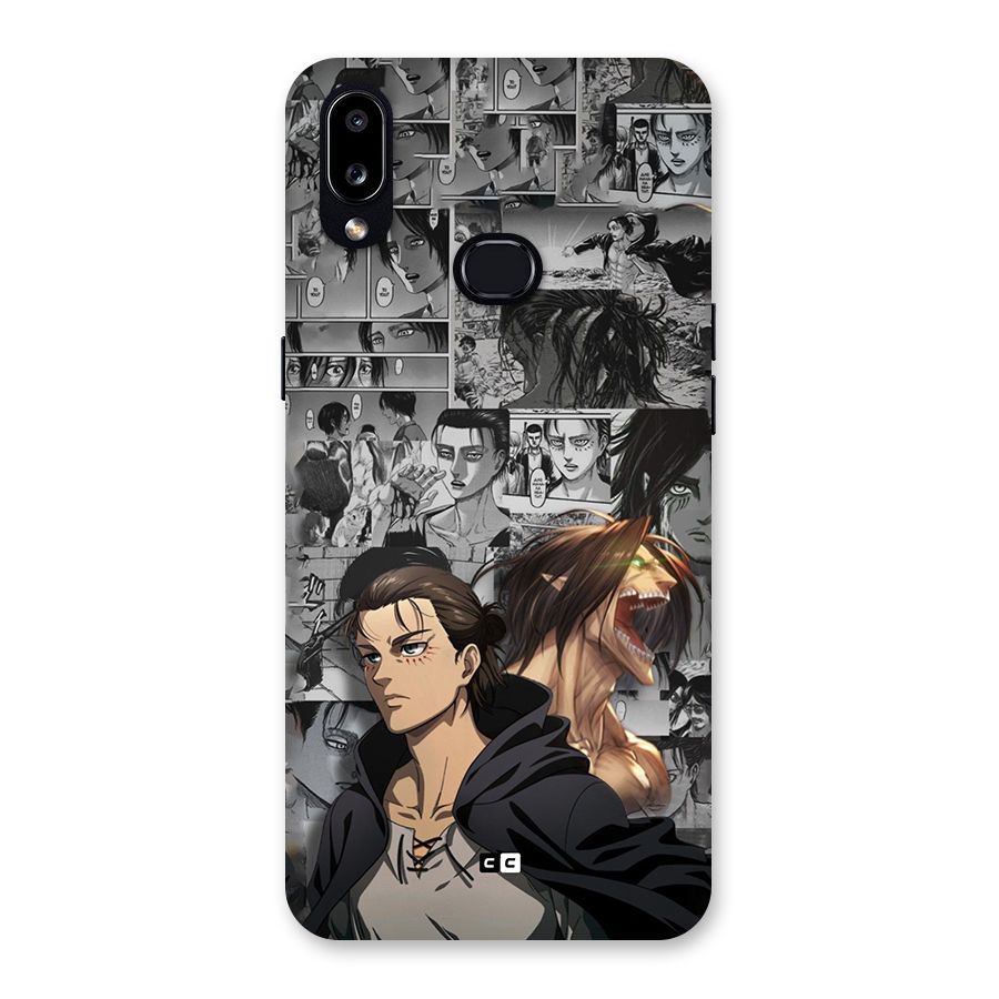 Eren Yeager Manga Back Case for Galaxy A10s