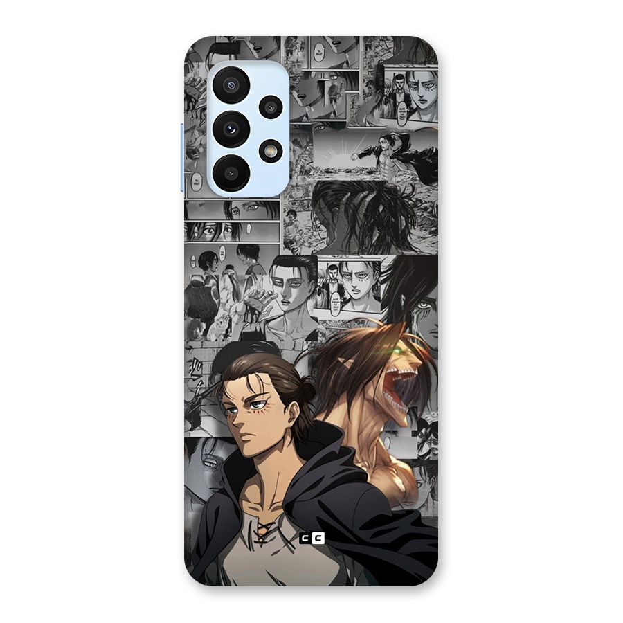 Eren Yeager Manga Back Case for Galaxy A23