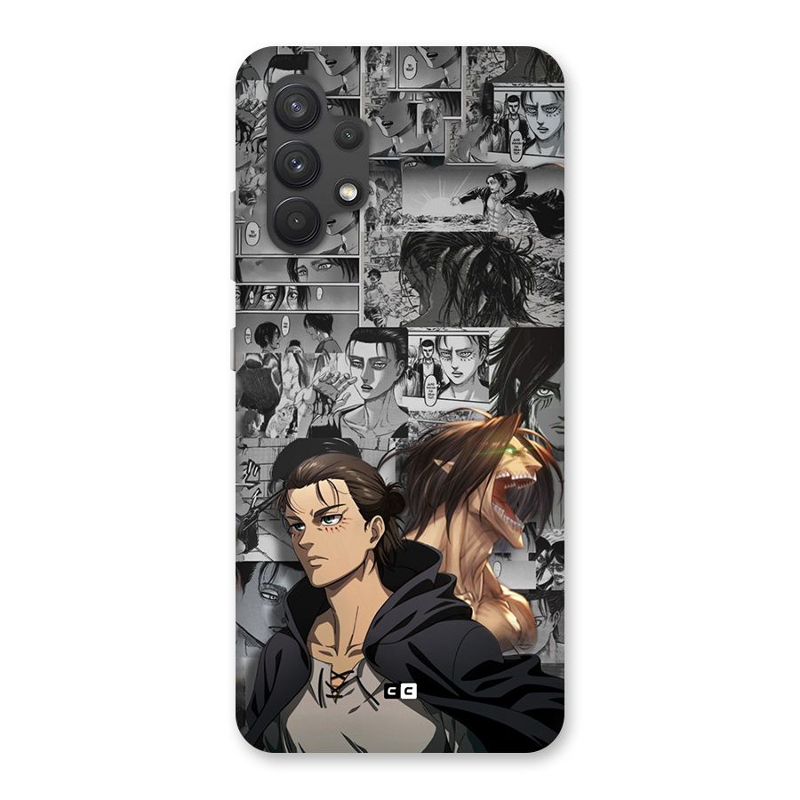 Eren Yeager Manga Back Case for Galaxy A32
