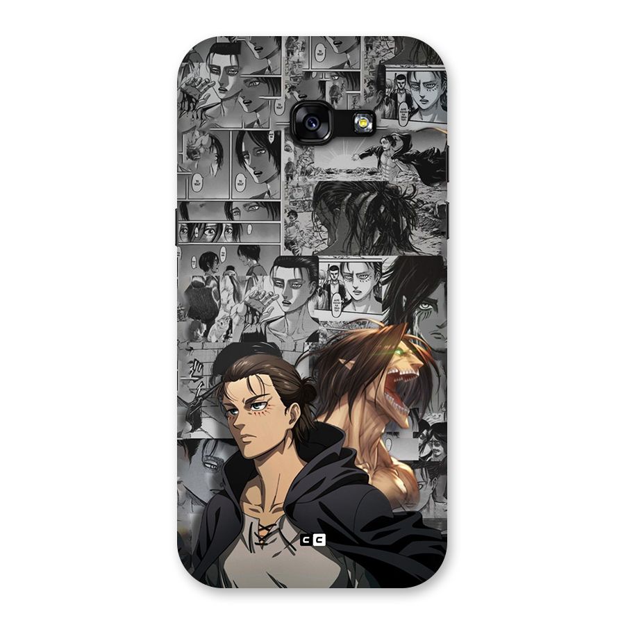 Eren Yeager Manga Back Case for Galaxy A5 2017