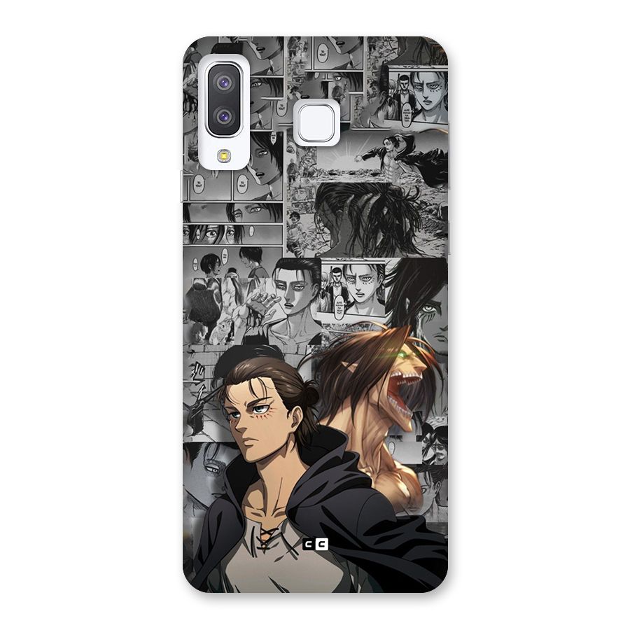 Eren Yeager Manga Back Case for Galaxy A8 Star