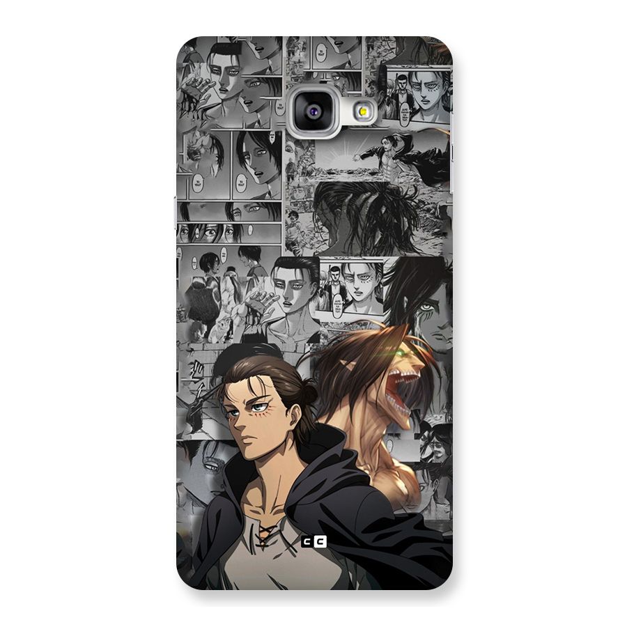 Eren Yeager Manga Back Case for Galaxy A9