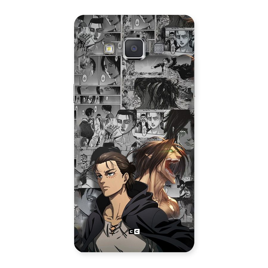 Eren Yeager Manga Back Case for Galaxy Grand 3