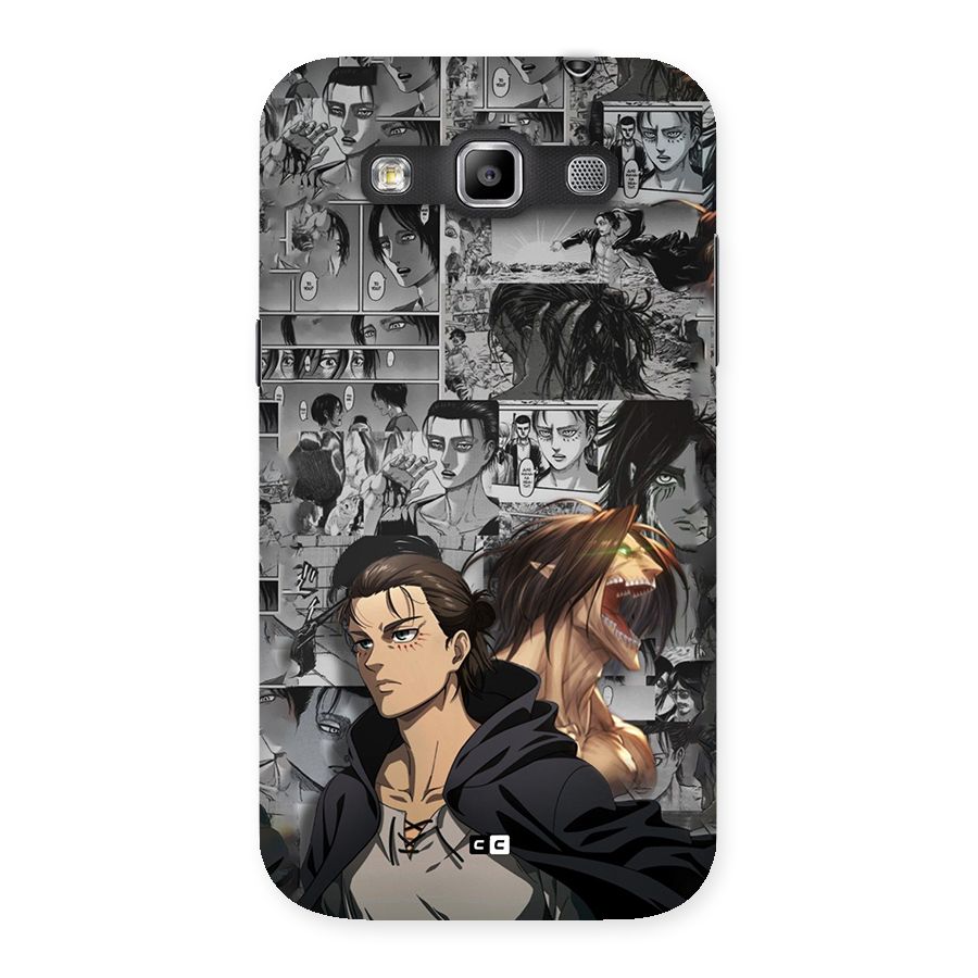 Eren Yeager Manga Back Case for Galaxy Grand Quattro