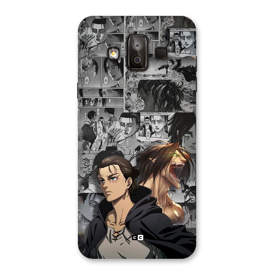 Eren Yeager Manga Back Case for Galaxy J7 Duo
