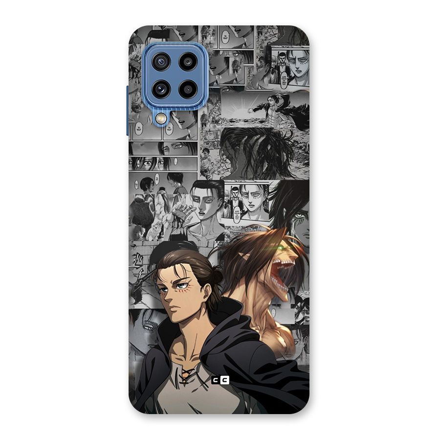 Eren Yeager Manga Back Case for Galaxy M32