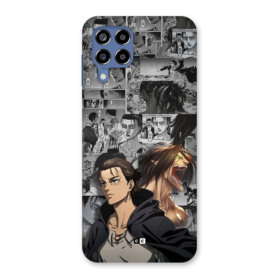 Eren Yeager Manga Back Case for Galaxy M53 5G
