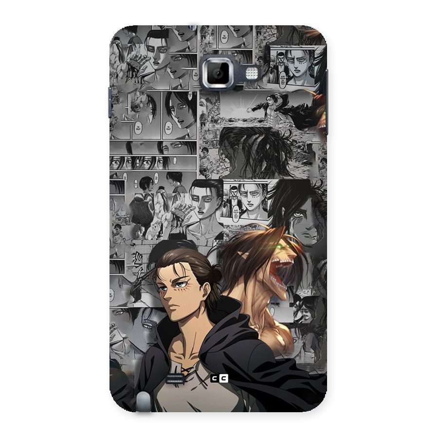 Eren Yeager Manga Back Case for Galaxy Note