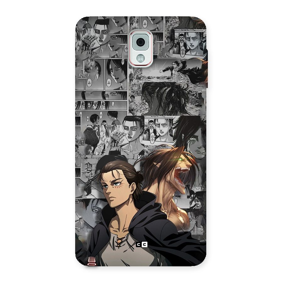 Eren Yeager Manga Back Case for Galaxy Note 3