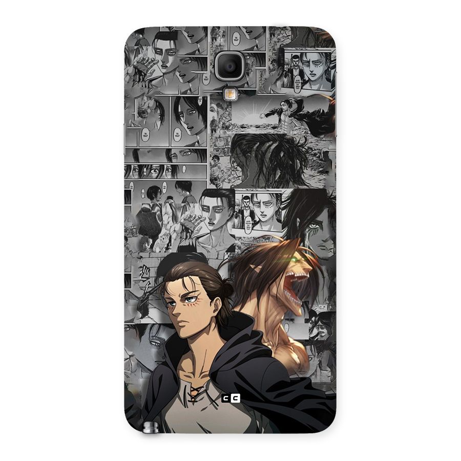 Eren Yeager Manga Back Case for Galaxy Note 3 Neo