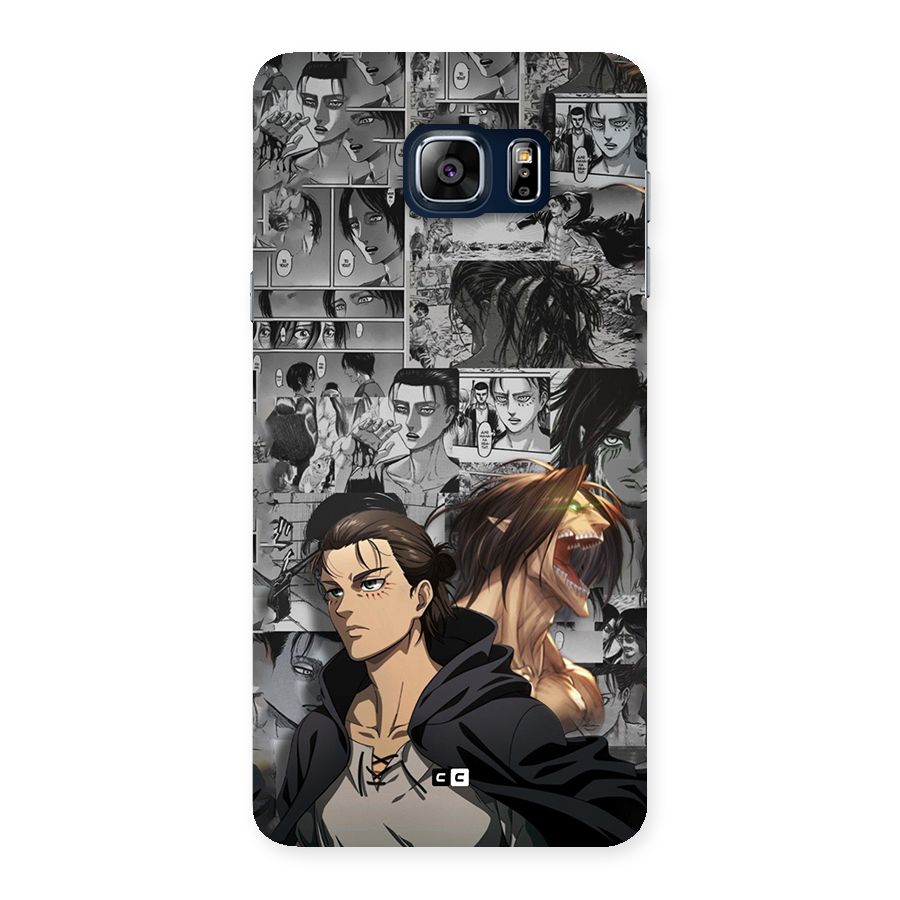 Eren Yeager Manga Back Case for Galaxy Note 5
